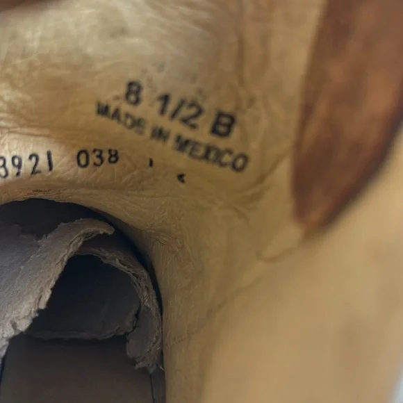 IDYLLWIND Miranda Lambert Western Brown Distressed Boots - Picture 11 of 12